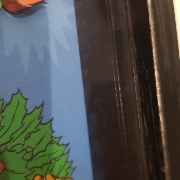 Winnie The Pooh Papercut Shadow Box Pooh hanging Christmas  stockings Framed - Picture 9 of 9